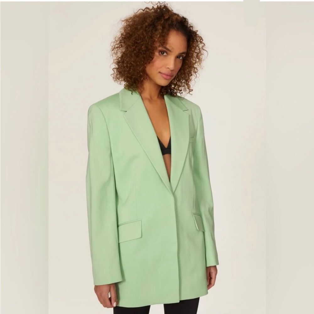 Gauge81 Ratari Oversized Blazer in Pistachio Green Size Small